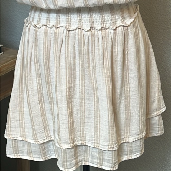 RAILS Linen Blend Angelina In Ryder Stripes Mini Dress Size XS - Picture 4 of 7